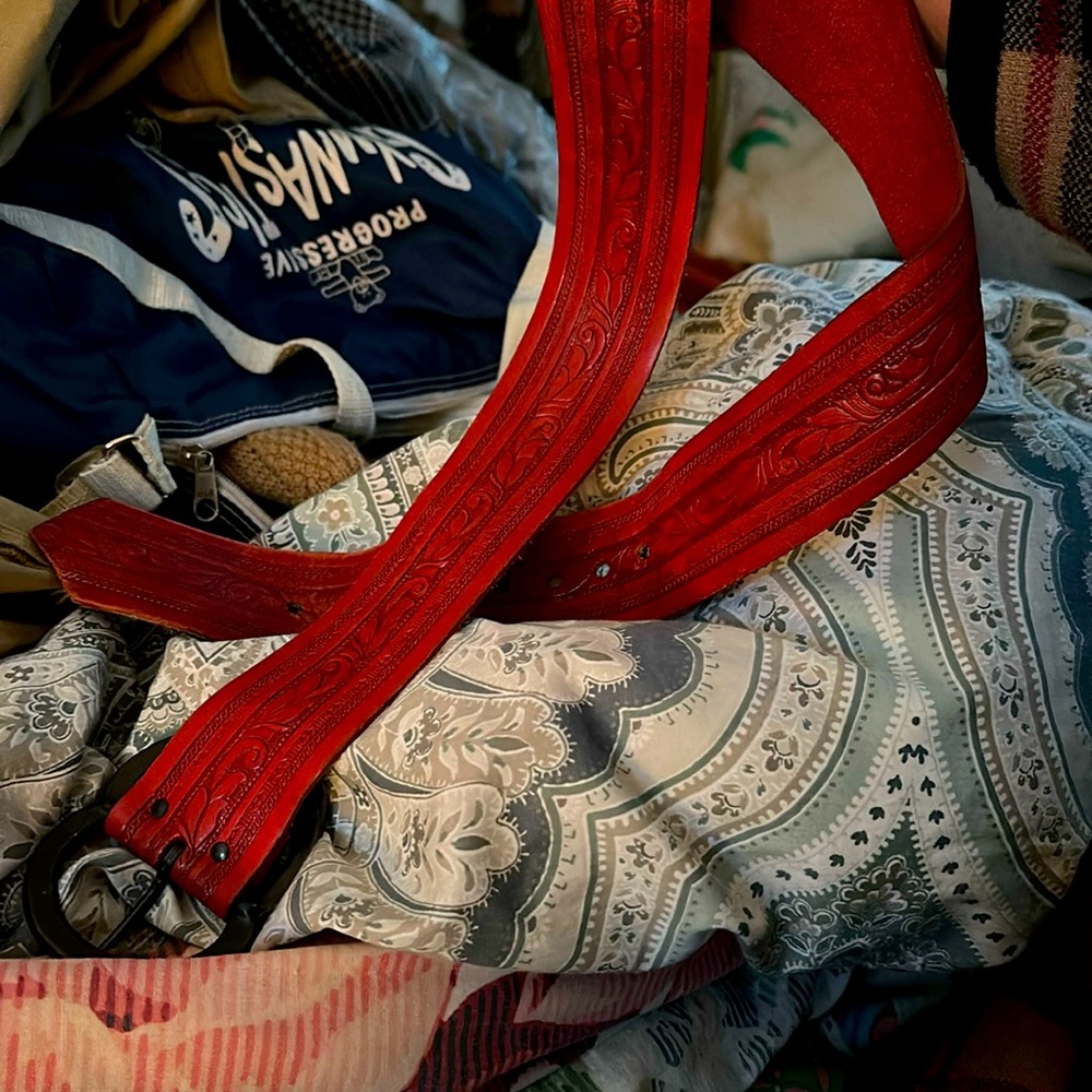 Vintage Red Women’s Belt.